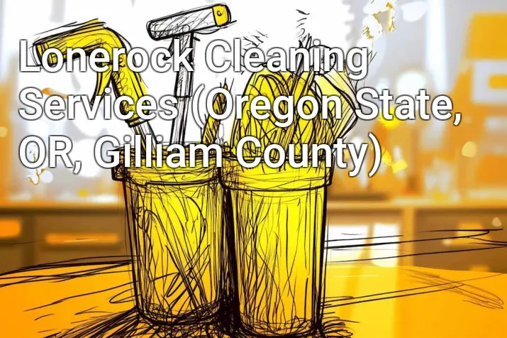 Lonerock Cleaning Services (Oregon State, OR, Gilliam County)