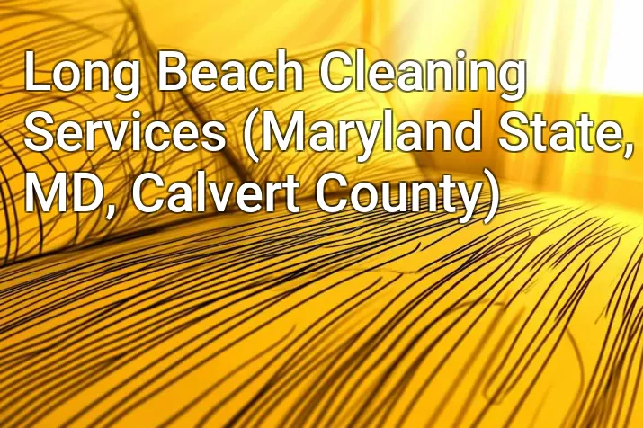 Long Beach Cleaning Services (Maryland State, MD, Calvert County)