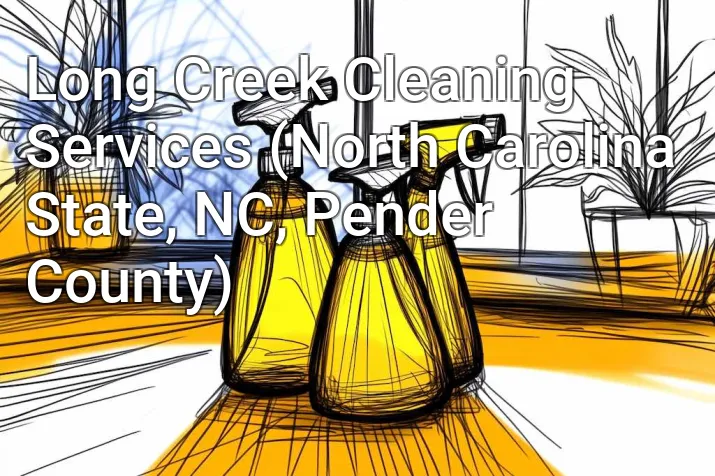Long Creek Cleaning Services (North Carolina State, NC, Pender County)