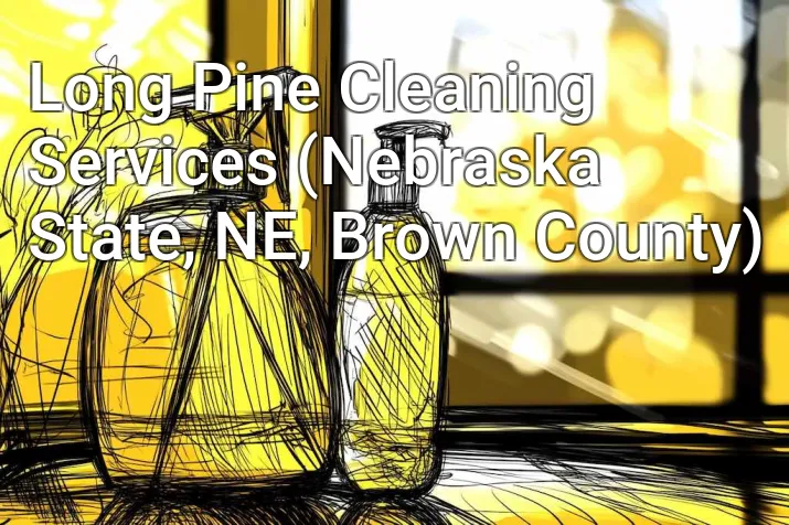 Long Pine Cleaning Services (Nebraska State, NE, Brown County)