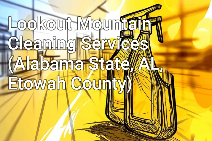 Lookout Mountain Cleaning Services (Alabama State, AL, Etowah County)
