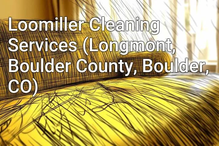 Loomiller Cleaning Services (Longmont, Boulder County, Boulder, CO)
