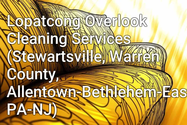 Lopatcong Overlook Cleaning Services (Stewartsville, Warren County, Allentown-Bethlehem-Easton, PA-NJ)