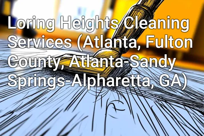 Loring Heights Cleaning Services (Atlanta, Fulton County, Atlanta-Sandy Springs-Alpharetta, GA)