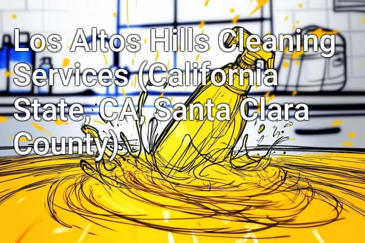 Los Altos Hills Cleaning Services (California State, CA, Santa Clara County)