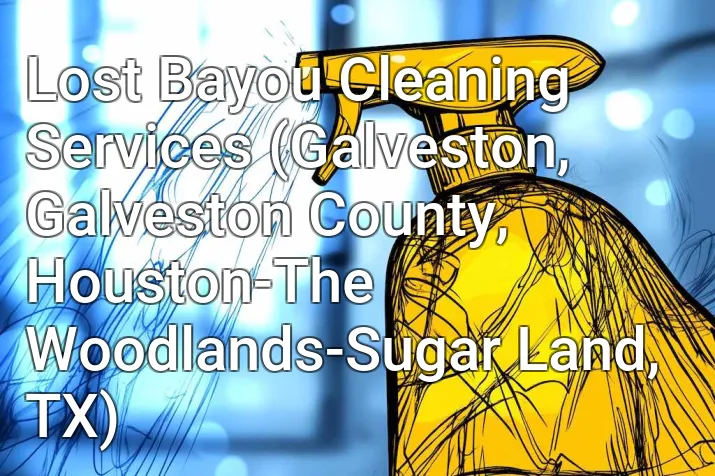 Lost Bayou Cleaning Services (Galveston, Galveston County, Houston-The Woodlands-Sugar Land, TX)