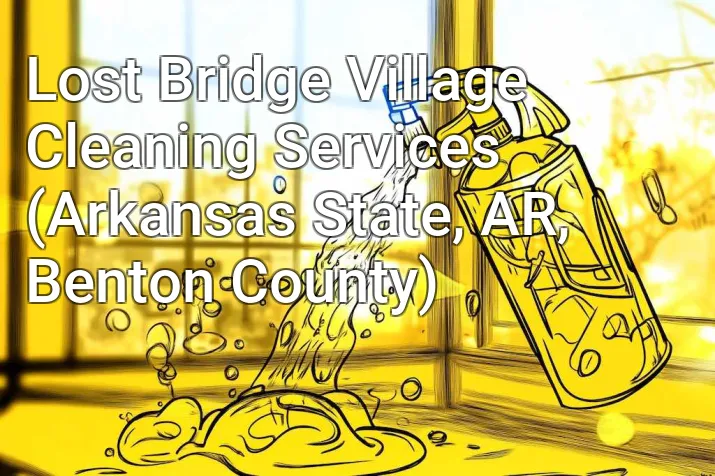 Lost Bridge Village Cleaning Services (Arkansas State, AR, Benton County)