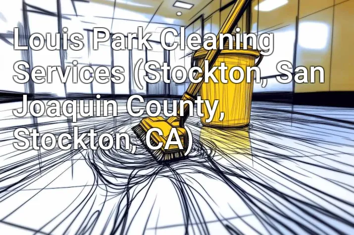 Louis Park Cleaning Services (Stockton, San Joaquin County, Stockton, CA)