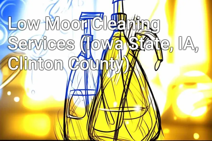 Low Moor Cleaning Services (Iowa State, IA, Clinton County)