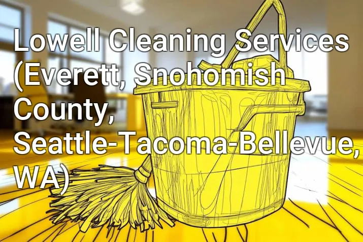 Lowell Cleaning Services (Everett, Snohomish County, Seattle-Tacoma-Bellevue, WA)