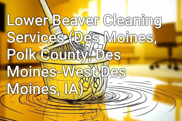 Lower Beaver Cleaning Services (Des Moines, Polk County, Des Moines-West Des Moines, IA)