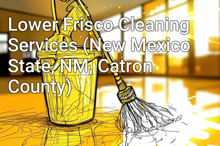 Lower Frisco Cleaning Services (New Mexico State, NM, Catron County)