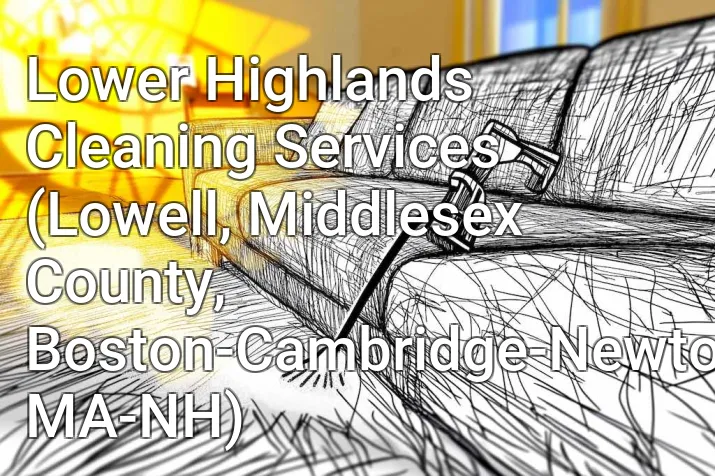 Lower Highlands Cleaning Services (Lowell, Middlesex County, Boston-Cambridge-Newton, MA-NH)