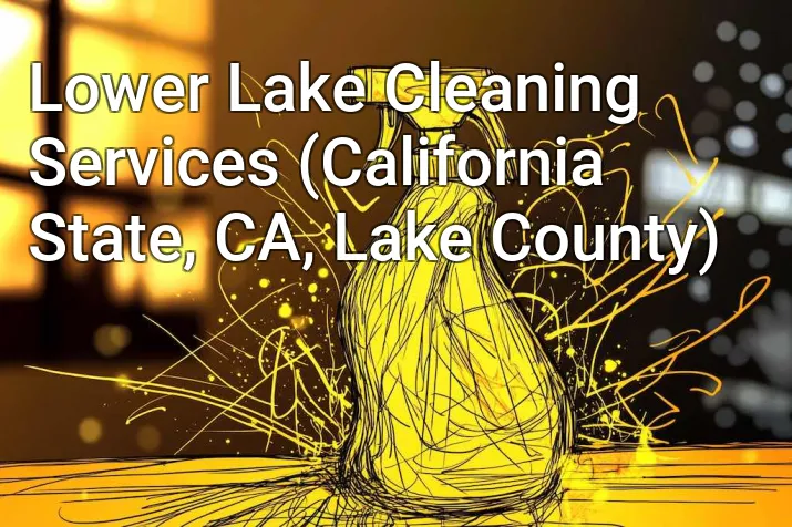 Lower Lake Cleaning Services (California State, CA, Lake County)
