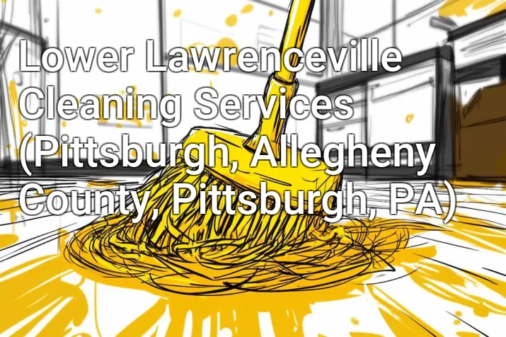 Lower Lawrenceville Cleaning Services (Pittsburgh, Allegheny County, Pittsburgh, PA)