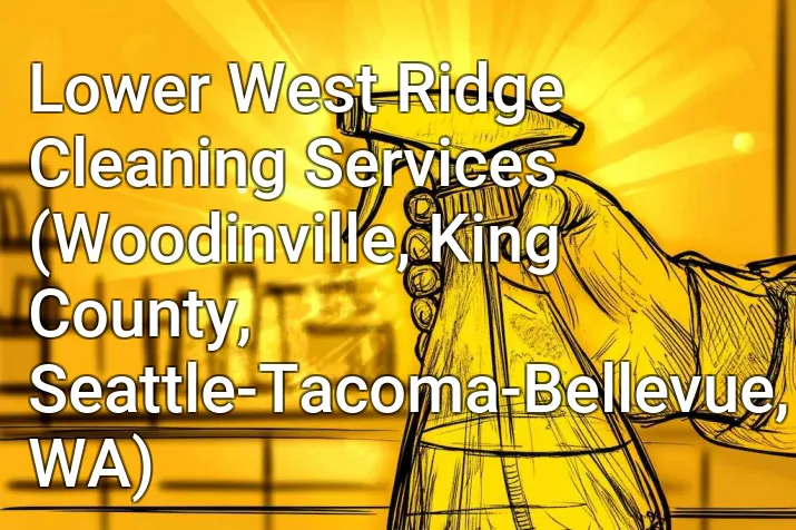 Lower West Ridge Cleaning Services (Woodinville, King County, Seattle-Tacoma-Bellevue, WA)