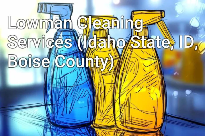 Lowman Cleaning Services (Idaho State, ID, Boise County)