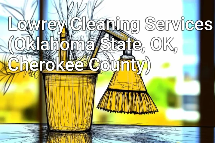 Lowrey Cleaning Services (Oklahoma State, OK, Cherokee County)