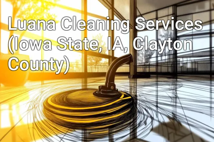 Luana Cleaning Services (Iowa State, IA, Clayton County)