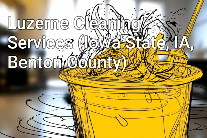 Luzerne Cleaning Services (Iowa State, IA, Benton County)