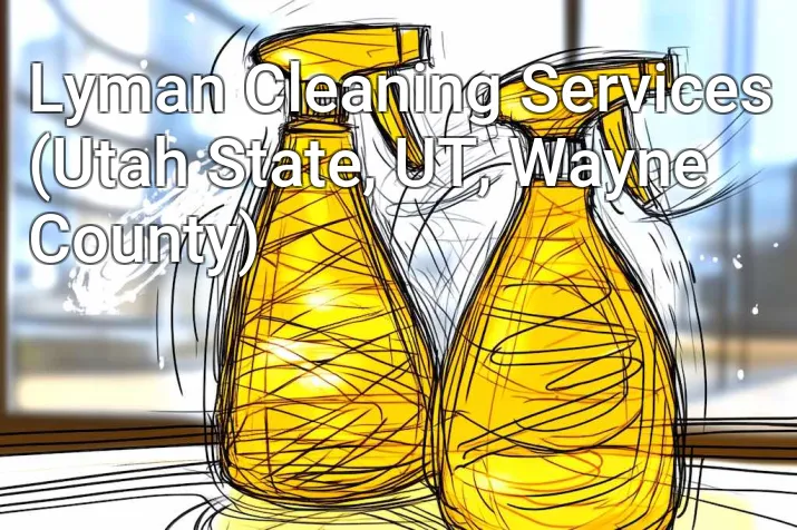 Lyman Cleaning Services (Utah State, UT, Wayne County)