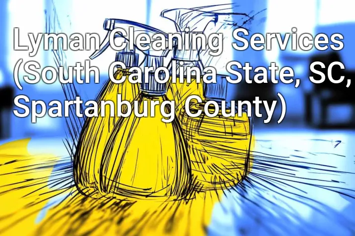 Lyman Cleaning Services (South Carolina State, SC, Spartanburg County)