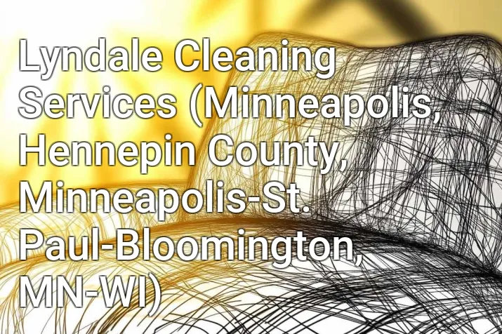 Lyndale Cleaning Services (Minneapolis, Hennepin County, Minneapolis-St. Paul-Bloomington, MN-WI)