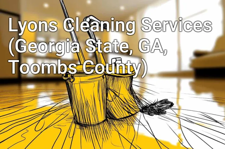 Lyons Cleaning Services (Georgia State, GA, Toombs County)