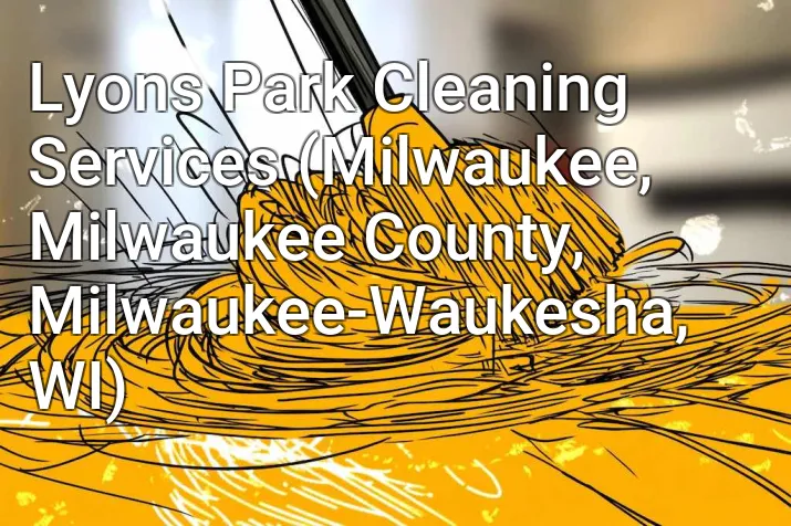 Lyons Park Cleaning Services (Milwaukee, Milwaukee County, Milwaukee-Waukesha, WI)