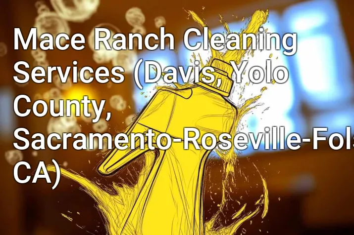 Mace Ranch Cleaning Services (Davis, Yolo County, Sacramento-Roseville-Folsom, CA)