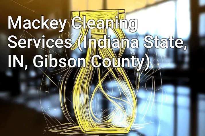 Mackey Cleaning Services (Indiana State, IN, Gibson County)