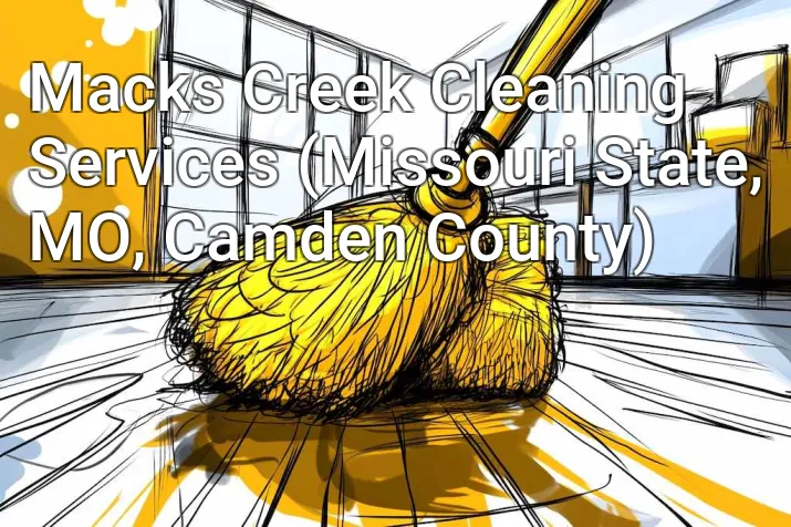 Macks Creek Cleaning Services (Missouri State, MO, Camden County)