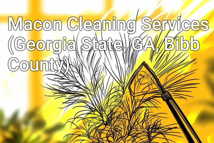 Macon Cleaning Services (Georgia State, GA, Bibb County)
