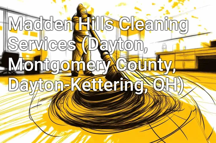 Madden Hills Cleaning Services (Dayton, Montgomery County, Dayton-Kettering, OH)
