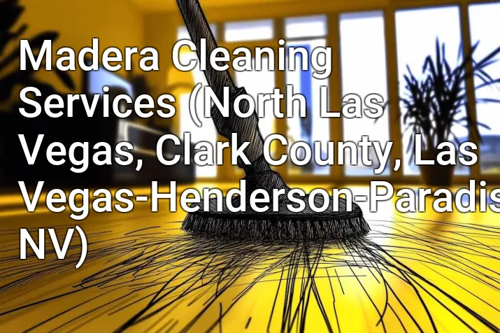 Madera Cleaning Services (North Las Vegas, Clark County, Las Vegas-Henderson-Paradise, NV)