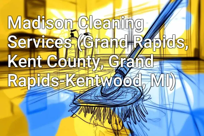 Madison Cleaning Services (Grand Rapids, Kent County, Grand Rapids-Kentwood, MI)