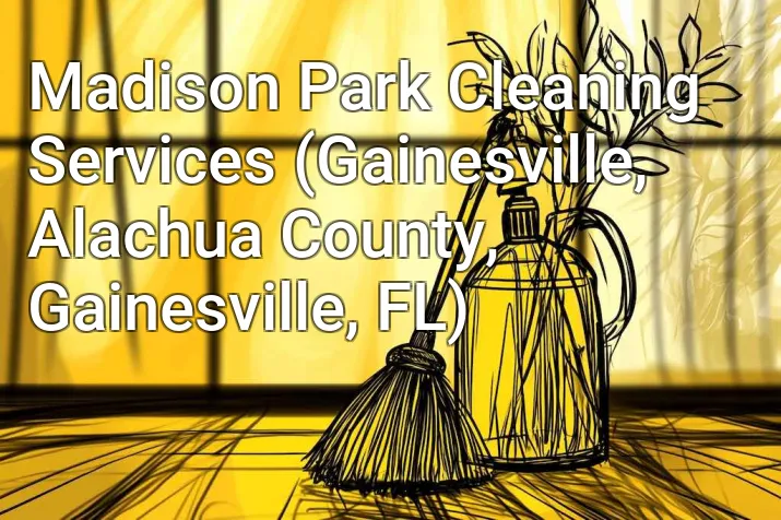 Madison Park Cleaning Services (Gainesville, Alachua County, Gainesville, FL)
