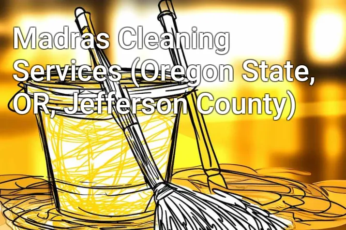 Madras Cleaning Services (Oregon State, OR, Jefferson County)