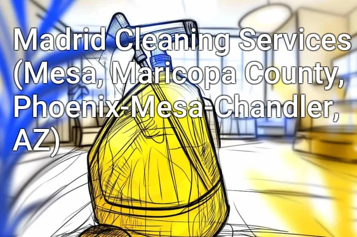 Madrid Cleaning Services (Mesa, Maricopa County, Phoenix-Mesa-Chandler, AZ)