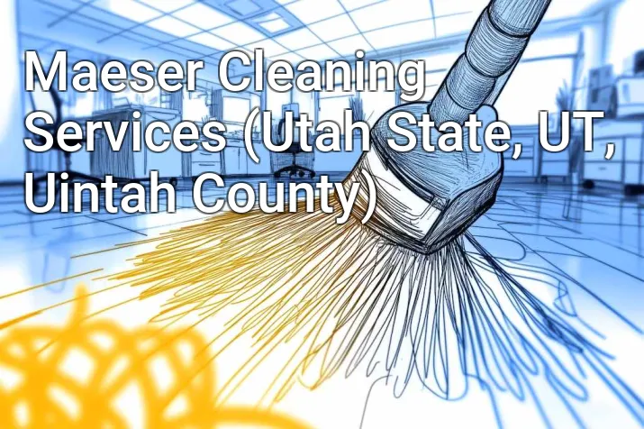 Maeser Cleaning Services (Utah State, UT, Uintah County)