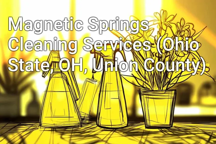 Magnetic Springs Cleaning Services (Ohio State, OH, Union County)