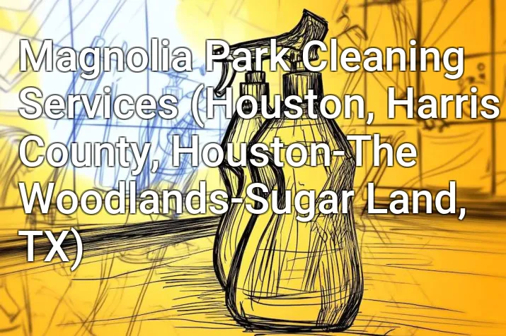 Magnolia Park Cleaning Services (Houston, Harris County, Houston-The Woodlands-Sugar Land, TX)