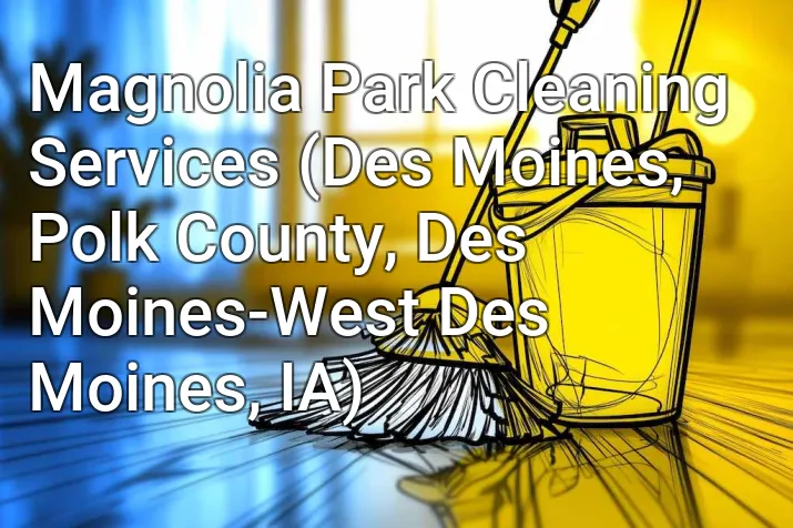 Magnolia Park Cleaning Services (Des Moines, Polk County, Des Moines-West Des Moines, IA)