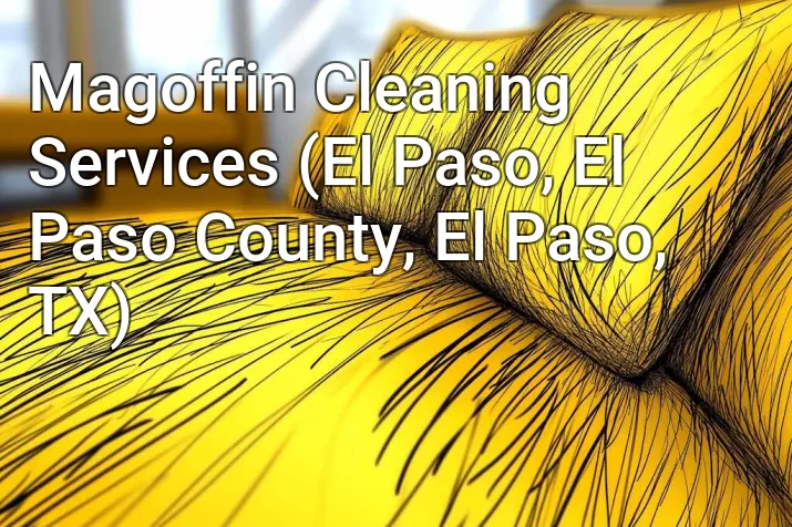 Magoffin Cleaning Services (El Paso, El Paso County, El Paso, TX)