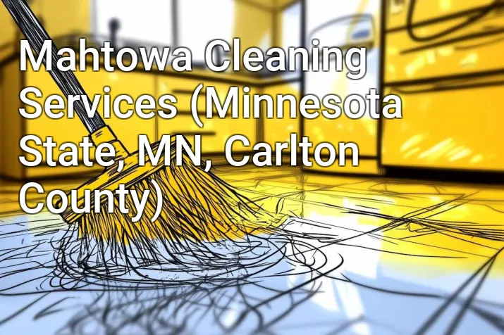 Mahtowa Cleaning Services (Minnesota State, MN, Carlton County)