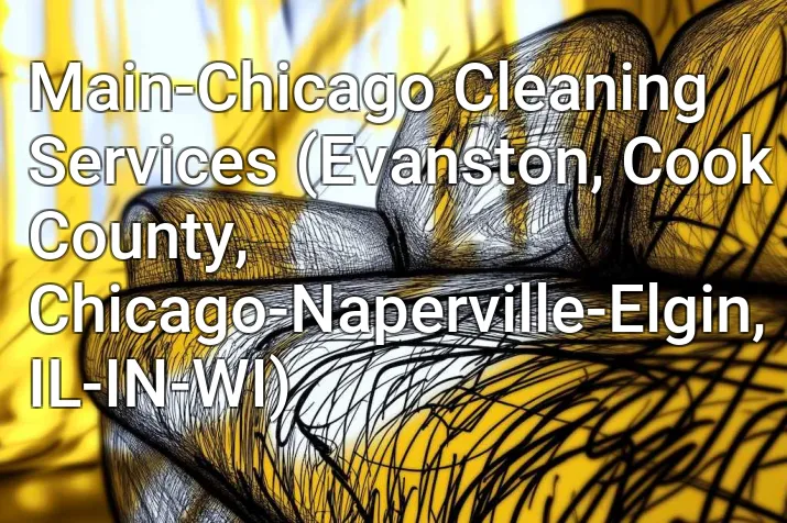 Main-Chicago Cleaning Services (Evanston, Cook County, Chicago-Naperville-Elgin, IL-IN-WI)