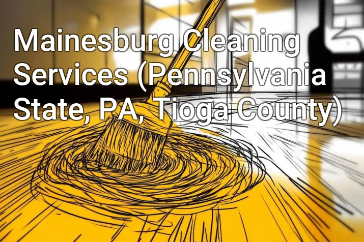 Mainesburg Cleaning Services (Pennsylvania State, PA, Tioga County)