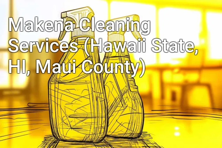 Makena Cleaning Services (Hawaii State, HI, Maui County)
