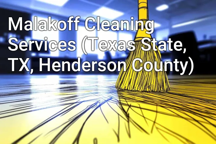 Malakoff Cleaning Services (Texas State, TX, Henderson County)