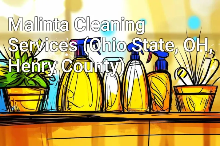 Malinta Cleaning Services (Ohio State, OH, Henry County)